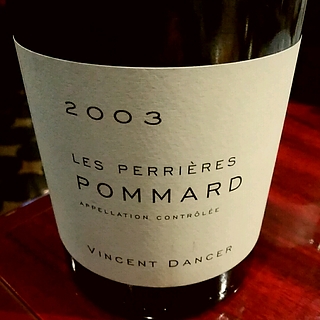 Vincent Dancer Pommard Les Perrières