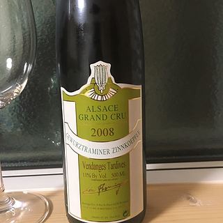 Dom. Eric Rominger Gewürztraminer Zinnkoepfle Vendanges Tardives(ドメーヌ・エリック・ロマンジェ ゲヴュルツトラミネール ツィンコッフレ ヴァンダンジュ・タルディヴ)