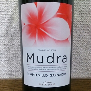 Felix Solis Mudra Tempranillo Garnacha(フェリックス・ソリス ムードラ テンプラニーリョ ガルナッチャ)