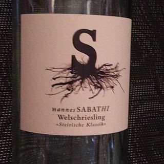Hannes Sabathi Welschriesling Steirische Klassik