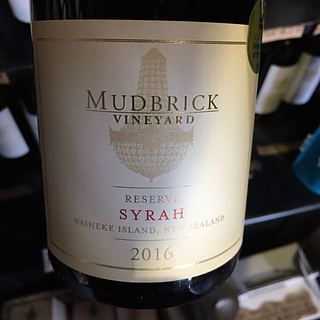 Mudbrick Reserve Syrah