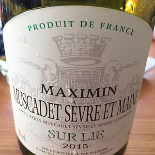 Maximin Muscadet Sèvre et Maine Sur Lie(マキシマン ミュスカデ・セーヴル・エ・メーヌ シュール・リー)