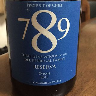 789 Reserva Syrah(789 レゼルヴァ シラー)