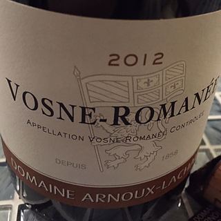 Dom. Arnoux Lachaux Vosne Romanée