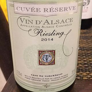 Cave de Turckheim Riesling Cuvée Réserve(カーヴ・ド・テュルクハイム リースリング キュヴェ・レゼルヴ)