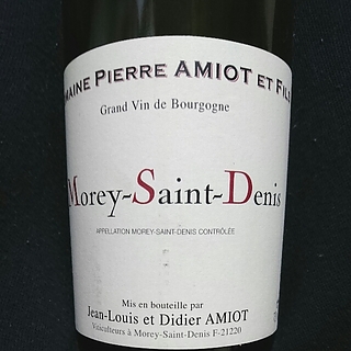 Dom. Pierre Amiot et Fils Morey Saint Denis Rouge