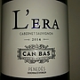 Can Bas L'Era Cabernet Sauvignon(2014)