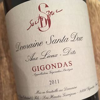 Dom. Santa Duc Gigondas Aux Lieux Dits