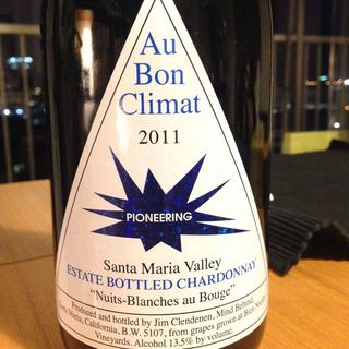 Au Bon Climat Estate Bottled Chardonnay Nuits Blanches au Bouge Pioneering