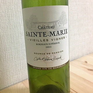 Ch. Sainte Marie Blanc Vieilles Vignes
