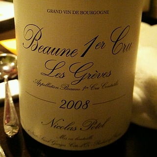 Nicolas Potel Beaune 1er Cru Les Greves