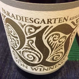 Von Winning Deidesheimer Paradiesgarten Riesling Trocken Erste Lage