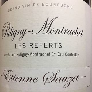 Etienne Sauzet Puligny Montrachet 1er Cru Les Referts