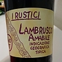 I Rustici Lambrusco Amabile