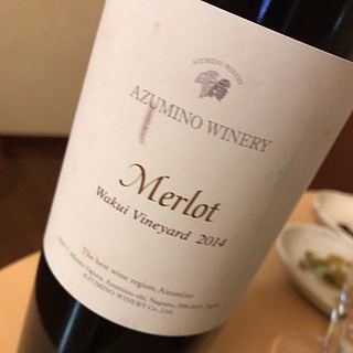 Azumino Winery Merlot Wakui Vineyard