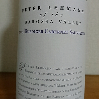 Peter Lehmann Ruediger Cabernet Sauvignon(ピーター・レーマン リューディガー カベルネ・ソーヴィニヨン)