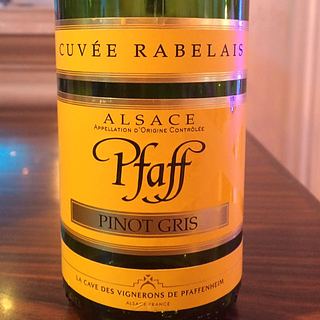 Pfaff Pinot Gris Cuvee Rabelais(ファッフ ピノ・グリ キュヴェ・ラブレー)