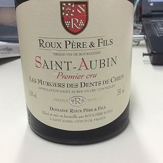 Roux Père & Fils Saint Aubin 1er Cru Les Murgers des Dents de Chien