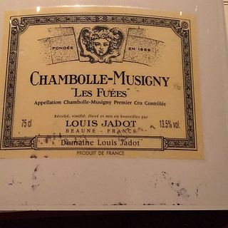 Louis Jadot Chambolle Musigny 1er Cru Les Fuées