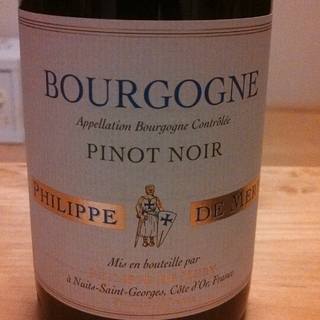Philippe de Mery Bourgogne Pinot Noir