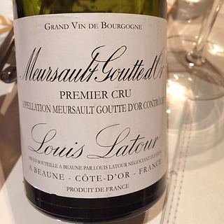 Louis Latour Meursault 1er Cru Goutte d'Or(ルイ・ラトゥール ムルソー プルミエ・クリュ グット・ドール)
