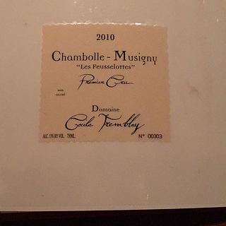 Dom. Cecile Tremblay Chambolle Musigny 1er Cru Les Feusselottes
