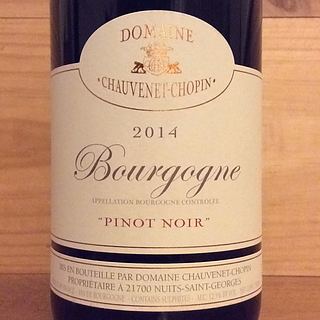 Chauvenet Chopin Bourgogne Pinot Noir(ショーヴネ・ショパン ブルゴーニュ ピノ・ノワール)