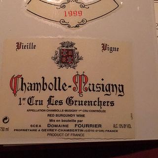 Dom. Fourrier Chambolle Musigny 1er Cru Les Gruenchers Vieille Vigne