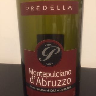 Predella Montepulciano d'Abruzzo(プレデッラ モンテプルチャーノ・ダブルッツォ)