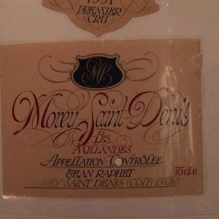 Jean Raphet et Fils Morey St. Denis 1er Cru les Millandes