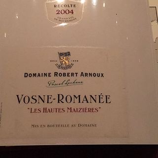 Dom. Robert Arnoux Vosne Romanée Les Hautes Maizières