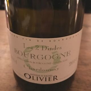 Antoine et Rachel Olivier Bourgogne Les 2 Dindes Chardonnay