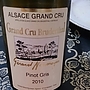 Gérard Neumeyer Grand Cru Bruderthal Pinot Gris(2010)