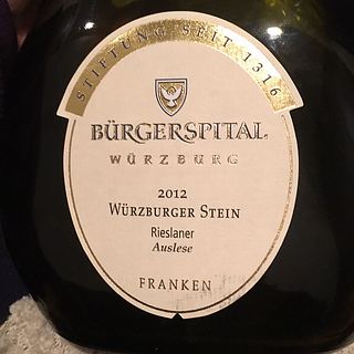 Bürgerspital Würzburger Stein Rieslaner Auslese