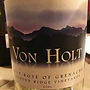 Von Holt Rosé of Grenache(2015)