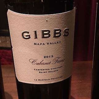 Gibbs Carpenter Vineyard Cabernet Franc(ギブス カーペンター・ヴィンヤード カベルネ・フラン)