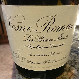 Leroy Vosne Romanée 1er Cru Les Beaux Monts