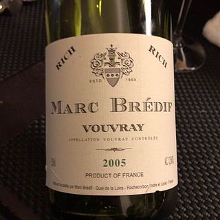 Marc Brédif Vouvray Rich