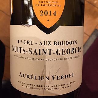 Aurélien Verdet Nuits Saint Georges 1er Cru Aux Boudots