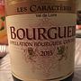 Les Caracteres Bourgueil(2015)