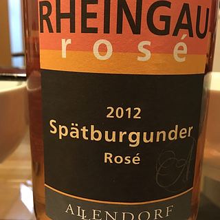 Allendorf Spätburgunder Rose(アレンドルフ シュペートブルグンダー ロゼ)