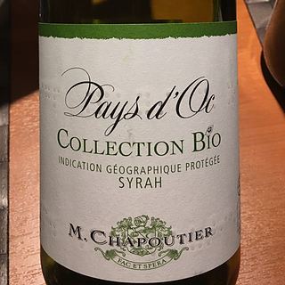 M. Chapoutier Collection Bio Pays d'Oc Syrah