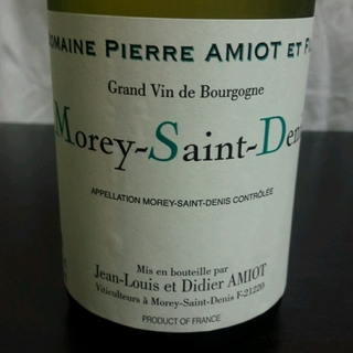 Dom. Pierre Amiot et Fils Morey Saint Denis Blanc(ドメーヌ・ピエール・アミオ・エ・フィス モレ・サン・ドニ ブラン)