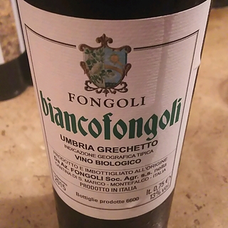 Fongoli Biancofongoli(フォンゴリ ビアンコフォンゴリ)
