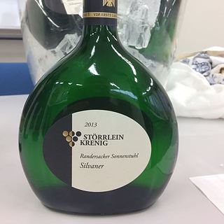J. Störrlein & Krenig Randersacker Sonnenstuhl Silvaner(ヨゼフ･シュテアライン＆クレニッヒ ランダースアッカラー・ゾンネンシュトゥール シルヴァネル)