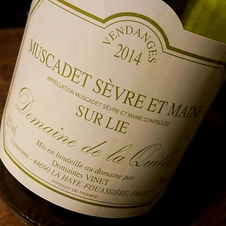 Dom. de la Quilla Muscadet Sèvre et Maine Sur Lie(ドメーヌ・ド・ラ・キラ ミュスカデ・セーヴル・エ・メーヌ シュール・リー)