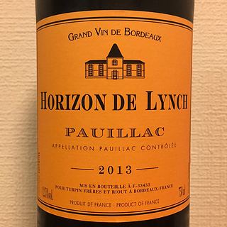 Horizon de Lynch Pauillac(オリゾン・ド・ランシュ ポイヤック)