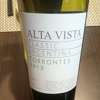 Alta Vista Classic Torrontés(アルタ・ビスタ クラシック トロンテス)