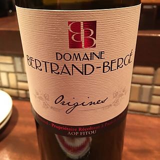 Dom. Bertrand Bergé Origines(ドメーヌ・ベルトラン・ベルジェ オリジン)