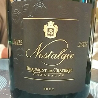 Beaumont des Crayères Nostalgie Brut Millésime(ボーモン・デ・クレイエール ノスタルジー ブリュット ミレジメ)